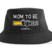 Mom To Be 2025 Loading Mom Est 2025 Promoted To Mommy Sustainable Bucket Hat