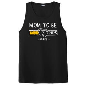 Mom To Be 2025 Loading Mom Est 2025 Promoted To Mommy PosiCharge Competitor Tank