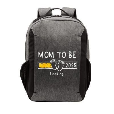 Mom To Be 2025 Loading Mom Est 2025 Promoted To Mommy Vector Backpack
