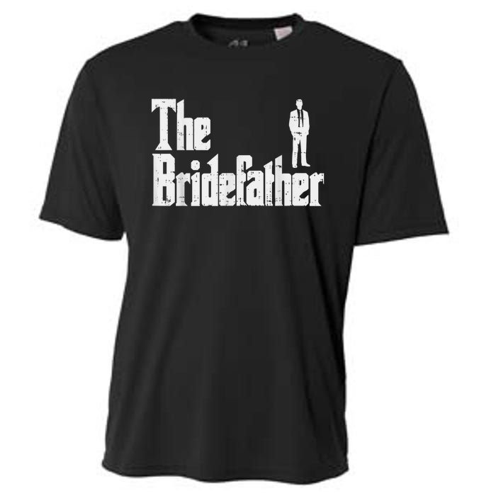 Mens The Bridefather Father Of Bride Dad Wedding Rehearsal Dinner Cooling Performance Crew T-Shirt