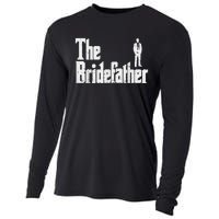 Mens The Bridefather Father Of Bride Dad Wedding Rehearsal Dinner Cooling Performance Long Sleeve Crew