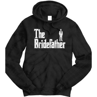 Mens The Bridefather Father Of Bride Dad Wedding Rehearsal Dinner Tie Dye Hoodie