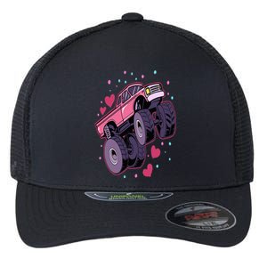 Monster Truck Big Style Truck Flexfit Unipanel Trucker Cap