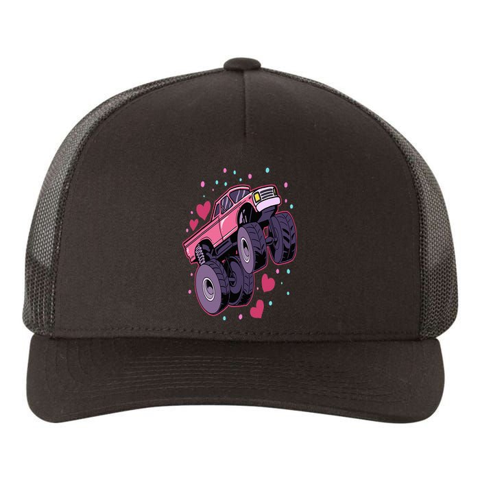 Monster Truck Big Style Truck Yupoong Adult 5-Panel Trucker Hat