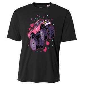 Monster Truck Big Style Truck Cooling Performance Crew T-Shirt