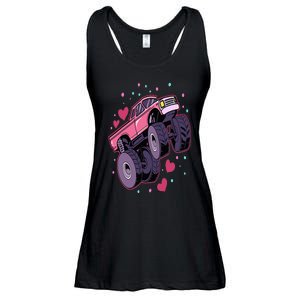 Monster Truck Big Style Truck Ladies Essential Flowy Tank