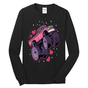 Monster Truck Big Style Truck Tall Long Sleeve T-Shirt