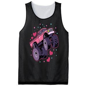 Monster Truck Big Style Truck Mesh Reversible Basketball Jersey Tank