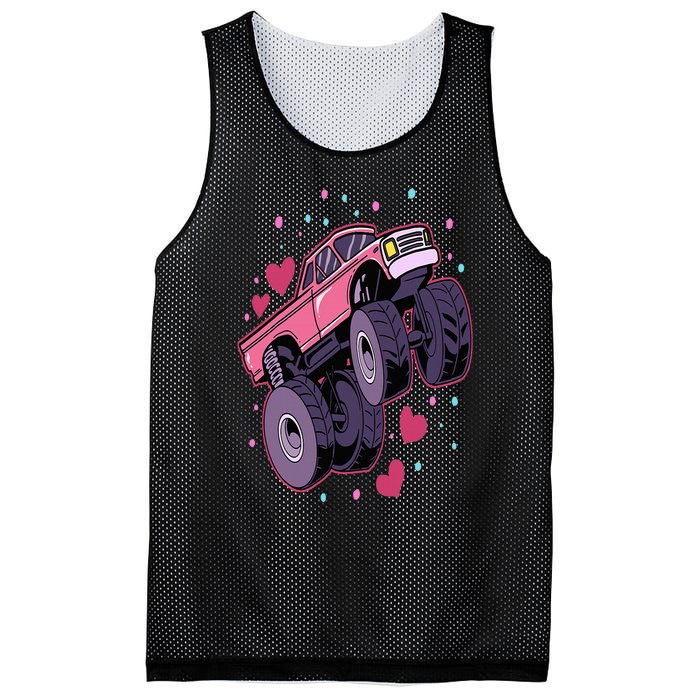 Monster Truck Big Style Truck Mesh Reversible Basketball Jersey Tank