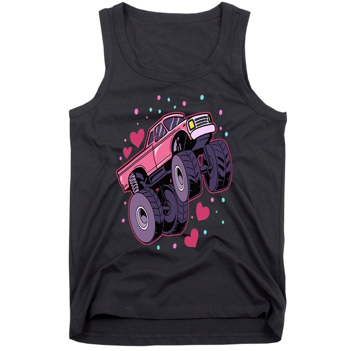 Monster Truck Big Style Truck Tank Top