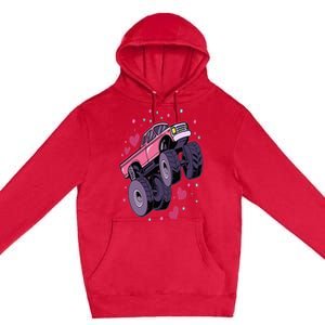 Monster Truck Big Style Truck Premium Pullover Hoodie