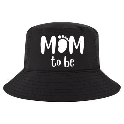 Mom To Be Pregnancy Announcement Cool Comfort Performance Bucket Hat