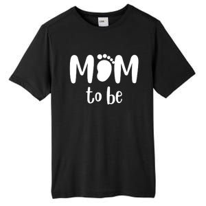 Mom To Be Pregnancy Announcement Tall Fusion ChromaSoft Performance T-Shirt