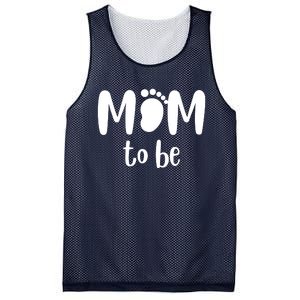 Mom To Be Pregnancy Announcement Mesh Reversible Basketball Jersey Tank