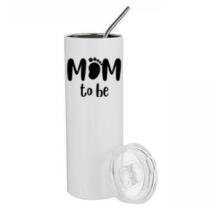 Mom To Be Pregnancy Announcement Stainless Steel Tumbler