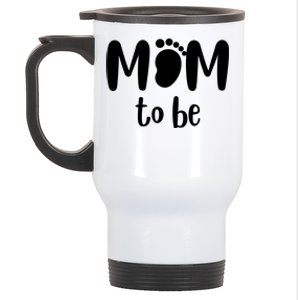 Mom To Be Pregnancy Announcement Stainless Steel Travel Mug