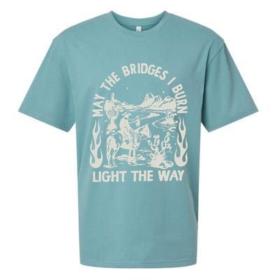 May The Bridges I Burn Light The Way Sueded Cloud Jersey T-Shirt