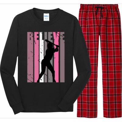 Motivating Teen Baseball Birthday Vibes Sports Teenager Gift Long Sleeve Pajama Set