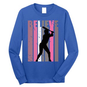 Motivating Teen Baseball Birthday Vibes Sports Teenager Gift Long Sleeve Shirt