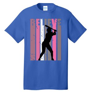 Motivating Teen Baseball Birthday Vibes Sports Teenager Gift Tall T-Shirt