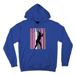 Motivating Teen Baseball Birthday Vibes Sports Teenager Gift Tall Hoodie