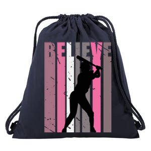 Motivating Teen Baseball Birthday Vibes Sports Teenager Gift Drawstring Bag