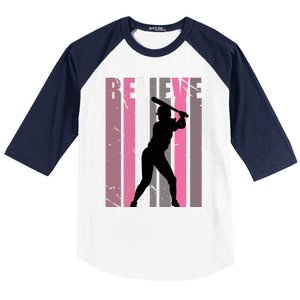 Motivating Teen Baseball Birthday Vibes Sports Teenager Gift Baseball Sleeve Shirt