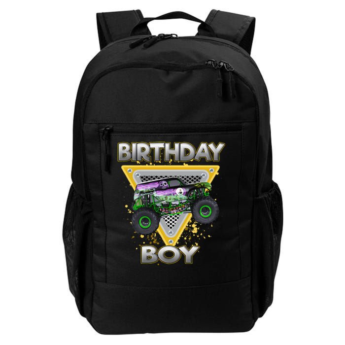 Monster Truck Birthday Boy Monster Truck Are My Jam Lovers Daily Commute Backpack