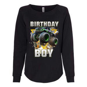 Monster Truck Birthday Boy Monster Truck Are My Jam Lovers Womens California Wash Sweatshirt