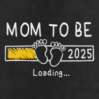 Mom To Be 2025 Loading Mom Est 2025 Promoted To Mommy 25L Jumbo Tote