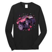 Monster Truck Big Style Vehicle birthday Long Sleeve Shirt