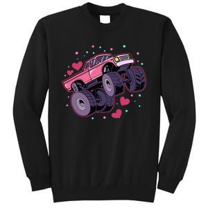 Monster Truck Big Style Vehicle birthday Sweatshirt