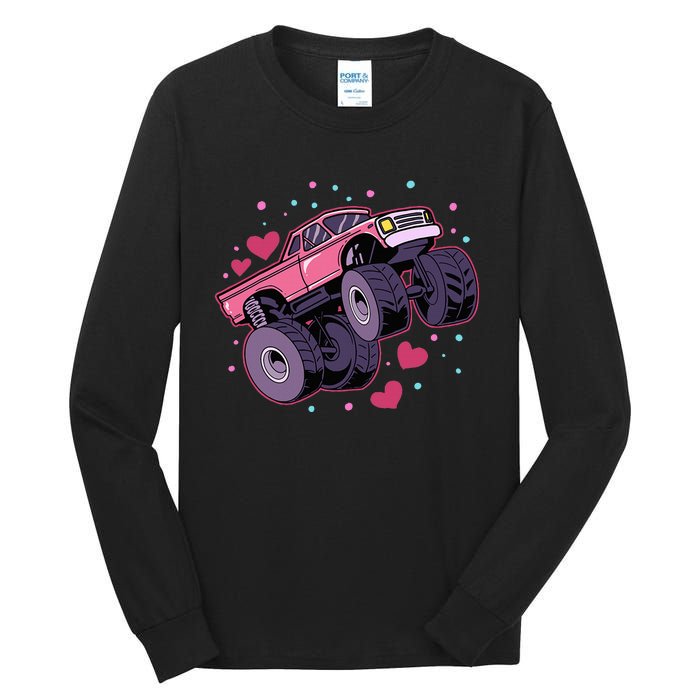 Monster Truck Big Style Vehicle birthday Tall Long Sleeve T-Shirt