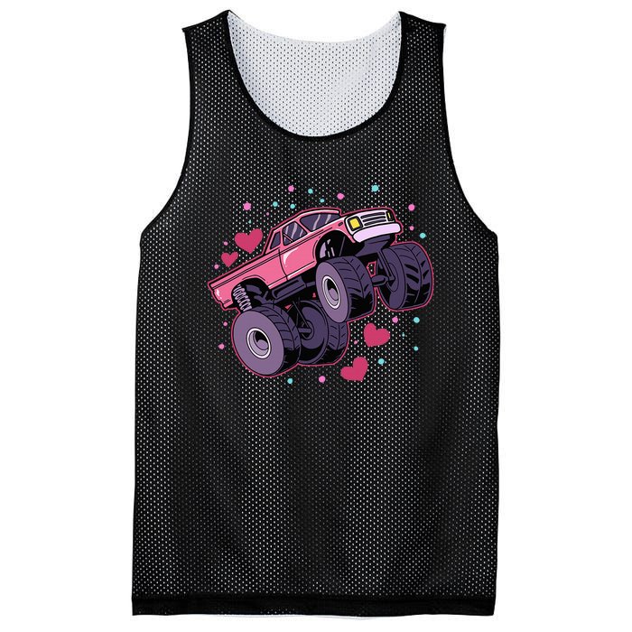 Monster Truck Big Style Vehicle birthday Mesh Reversible Basketball Jersey Tank