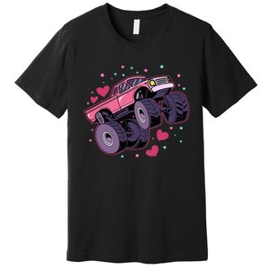 Monster Truck Big Style Vehicle birthday Premium T-Shirt