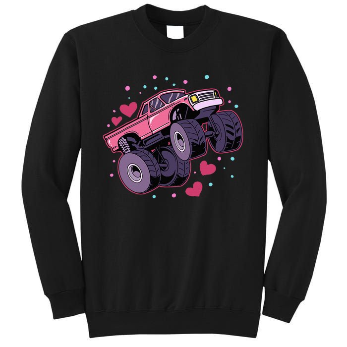 Monster Truck Big Style Vehicle birthday Tall Sweatshirt