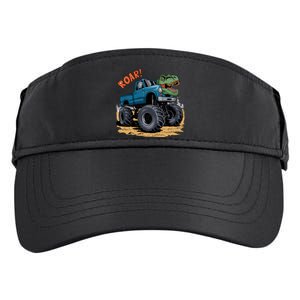 Monster Truck Boy Family Birthday Dino Trex Dinosaur Adult Drive Performance Visor