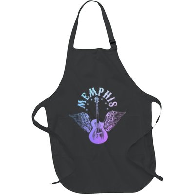 Memphis Tennessee Blues Country Music Guitar Player Vintage Apron