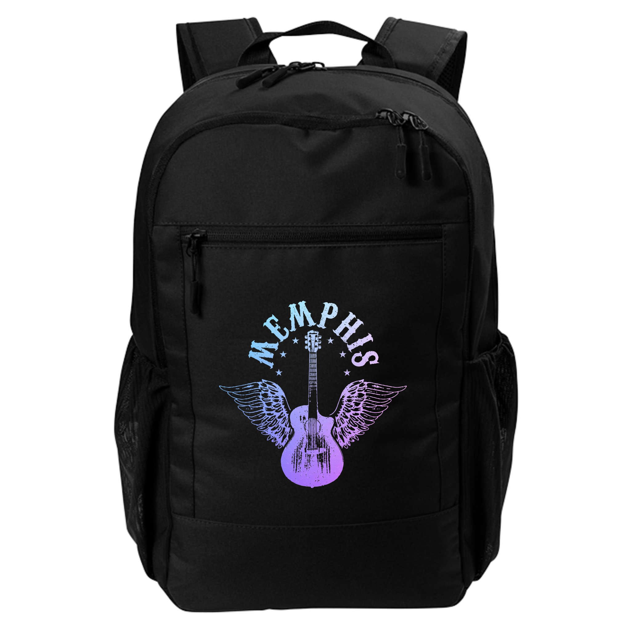 Memphis Tennessee Blues Country Music Guitar Player Vintage Backpack