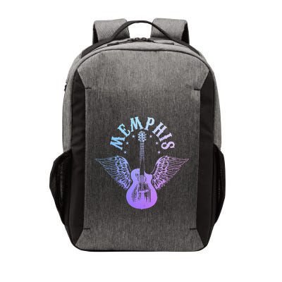 Memphis Tennessee Blues Country Music Guitar Player Vintage Vector Backpack