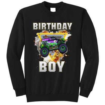 Monster Truck Birthday Boy Monster Truck Are My Jam Lovers Gift Sweatshirt