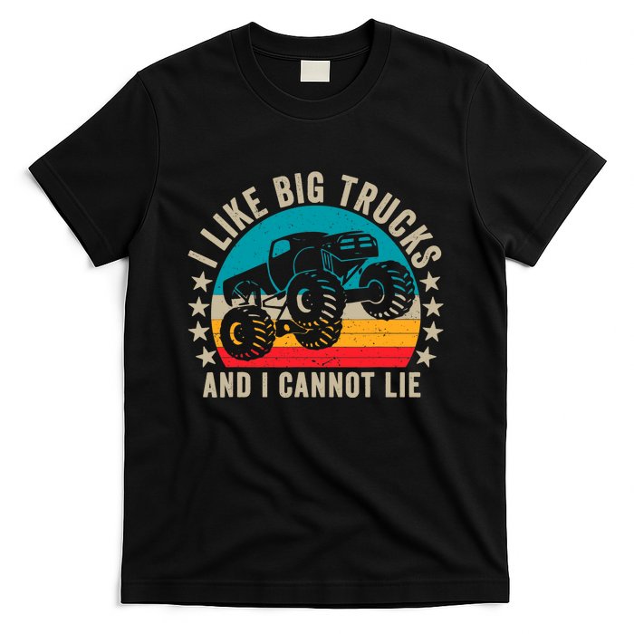 Monster Truck Boys Girls I Like Big Trucks And I Cannot Lie T-Shirt