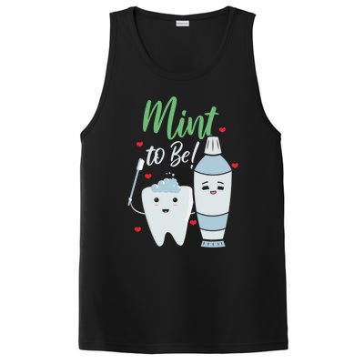 Mint To Be Dental Assistant Dentist Valentines Day Gift PosiCharge Competitor Tank