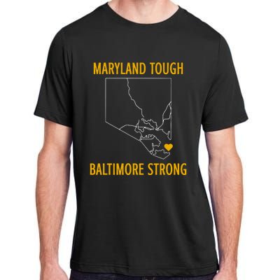 Maryland Tough Baltimore Strong Adult ChromaSoft Performance T-Shirt