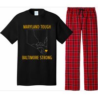 Maryland Tough Baltimore Strong Pajama Set