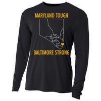 Maryland Tough Baltimore Strong Cooling Performance Long Sleeve Crew