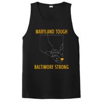 Maryland Tough Baltimore Strong PosiCharge Competitor Tank