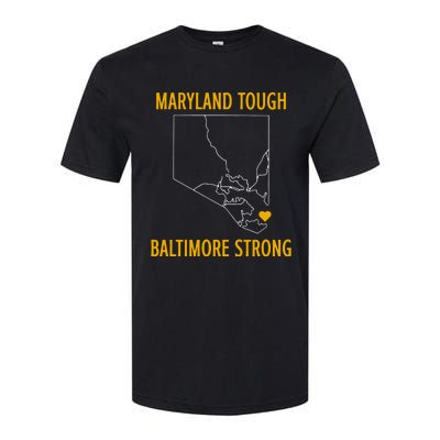 Maryland Tough Baltimore Strong Softstyle CVC T-Shirt