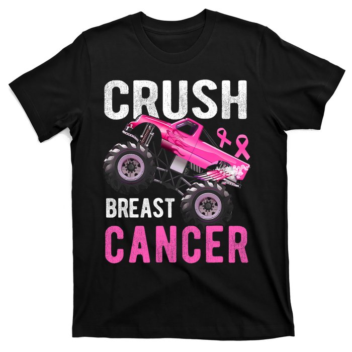 Monster Truck Breast Cancer Awareness T-Shirt