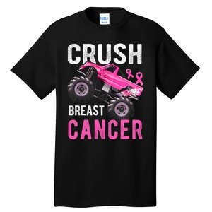 Monster Truck Breast Cancer Awareness Tall T-Shirt